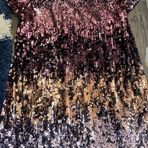 Sparkling Sequin Kids Dress